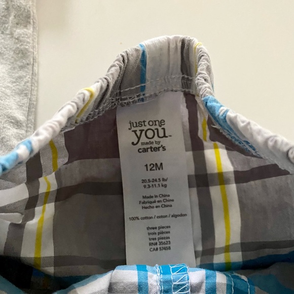 Carter’s 2-Piece “Handsome” Set (Onesie & Shorts) 12M - Picture 6 of 6